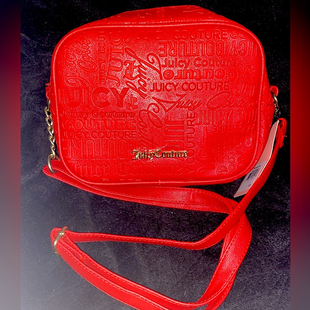 Juicy Couture Crossbody Bag in 'Coco Red'